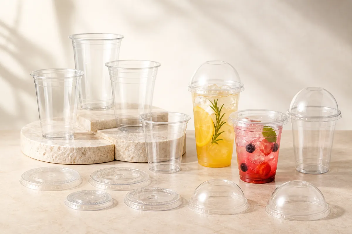 PET cold cups and bowls