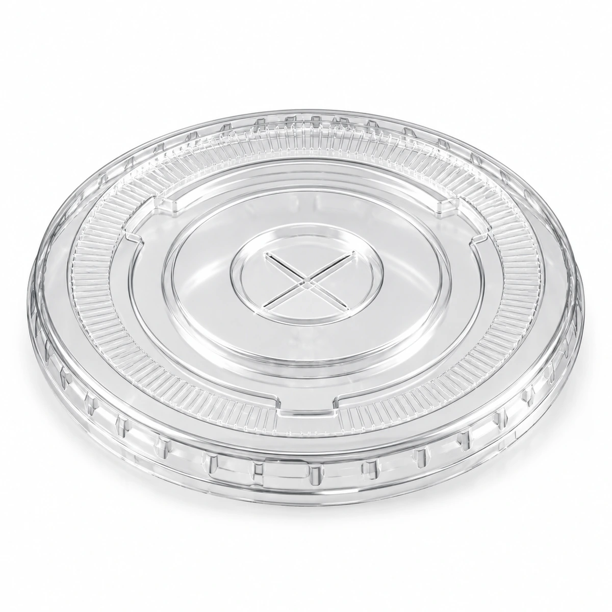 78 PET flat lid