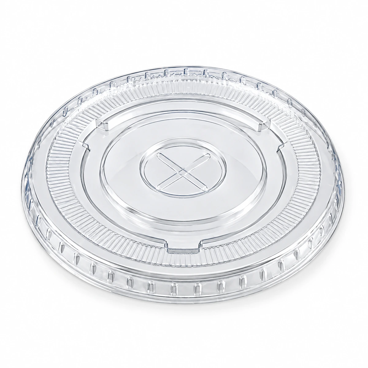 89 PET flat lid