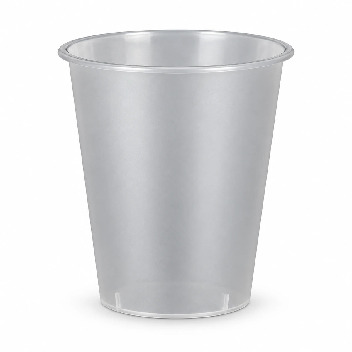 90-360 PP cup · Injection-molded · Frosted
