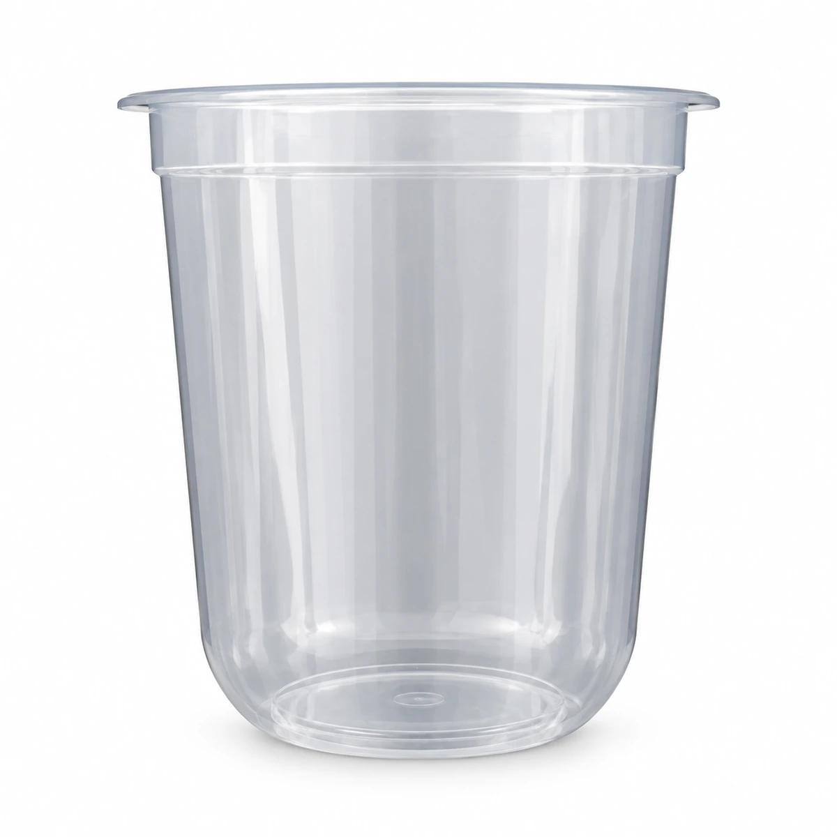 90-380U PP cup · Injection-molded · Clear