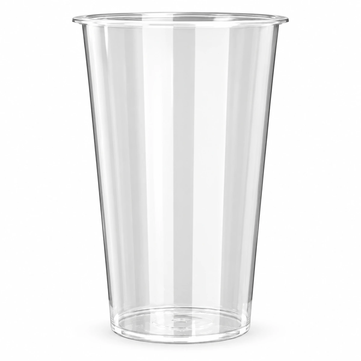 90-500 PP cup · Injection-molded · Clear