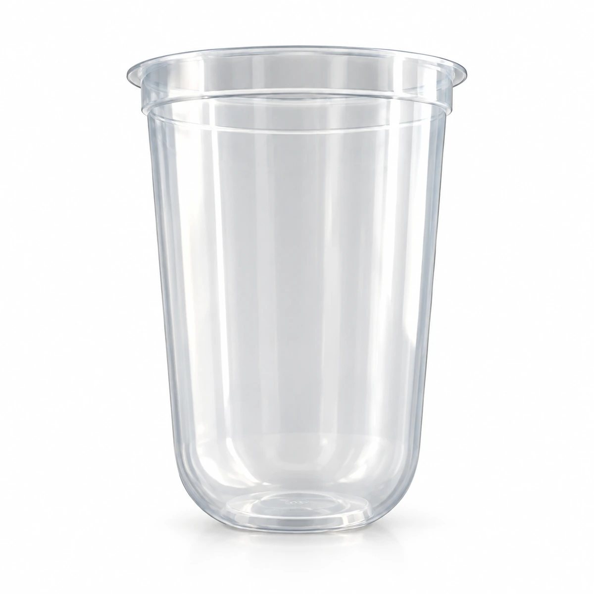 90-500U PP cup · Injection-molded · Clear
