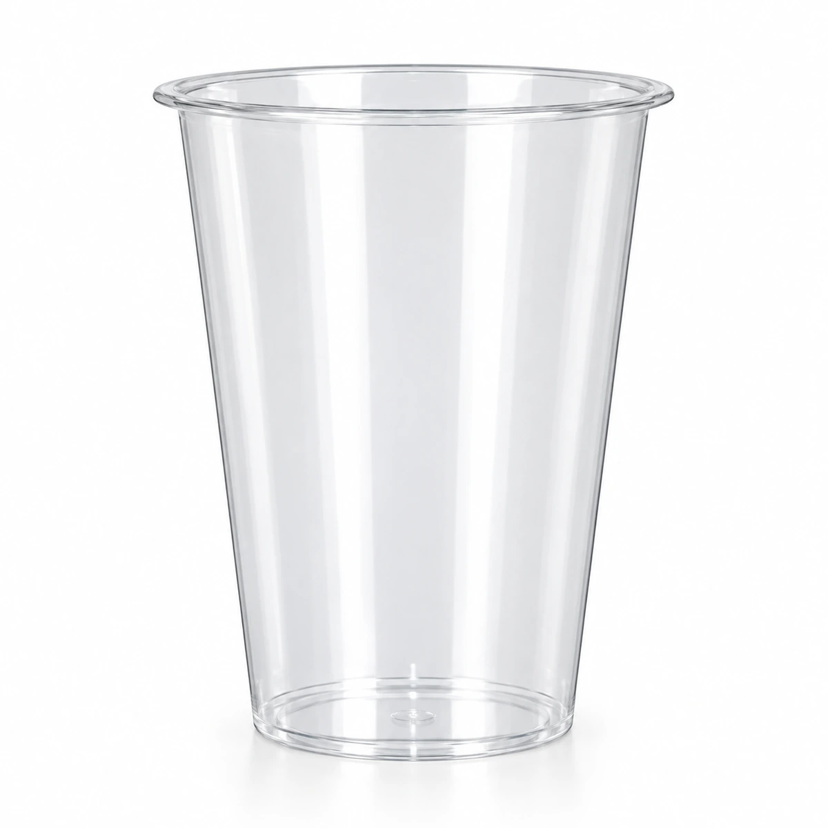 95-500 PP cup · Injection-molded · Clear