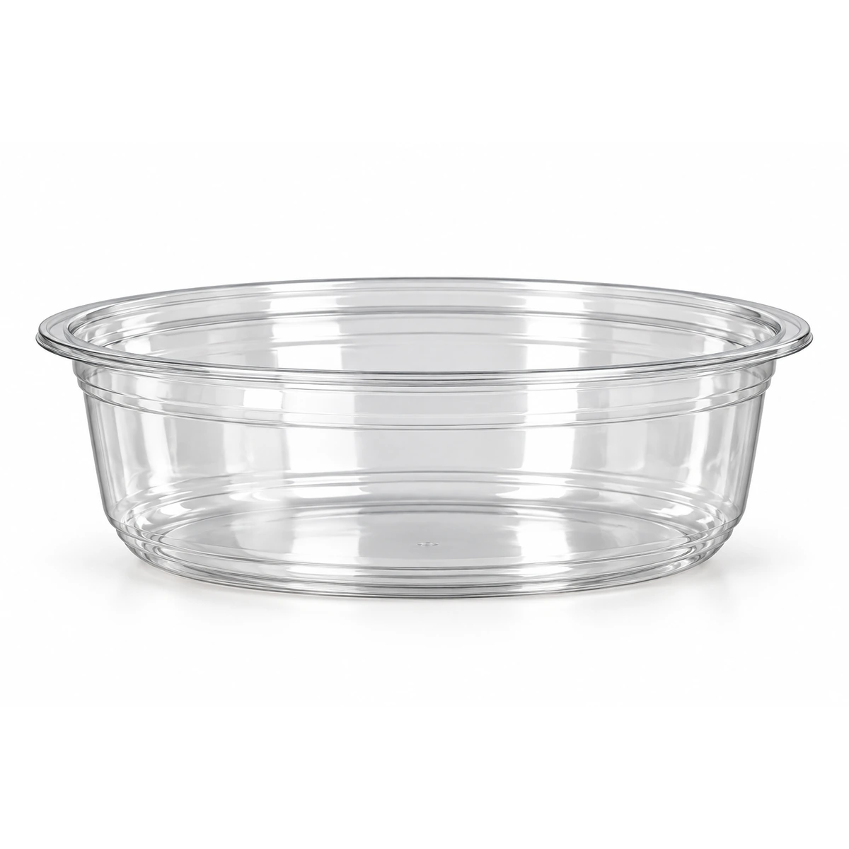 PET117-12oz PET bowl · Clear
