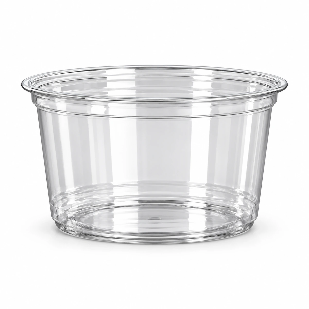 PET117-14oz PET bowl · Clear