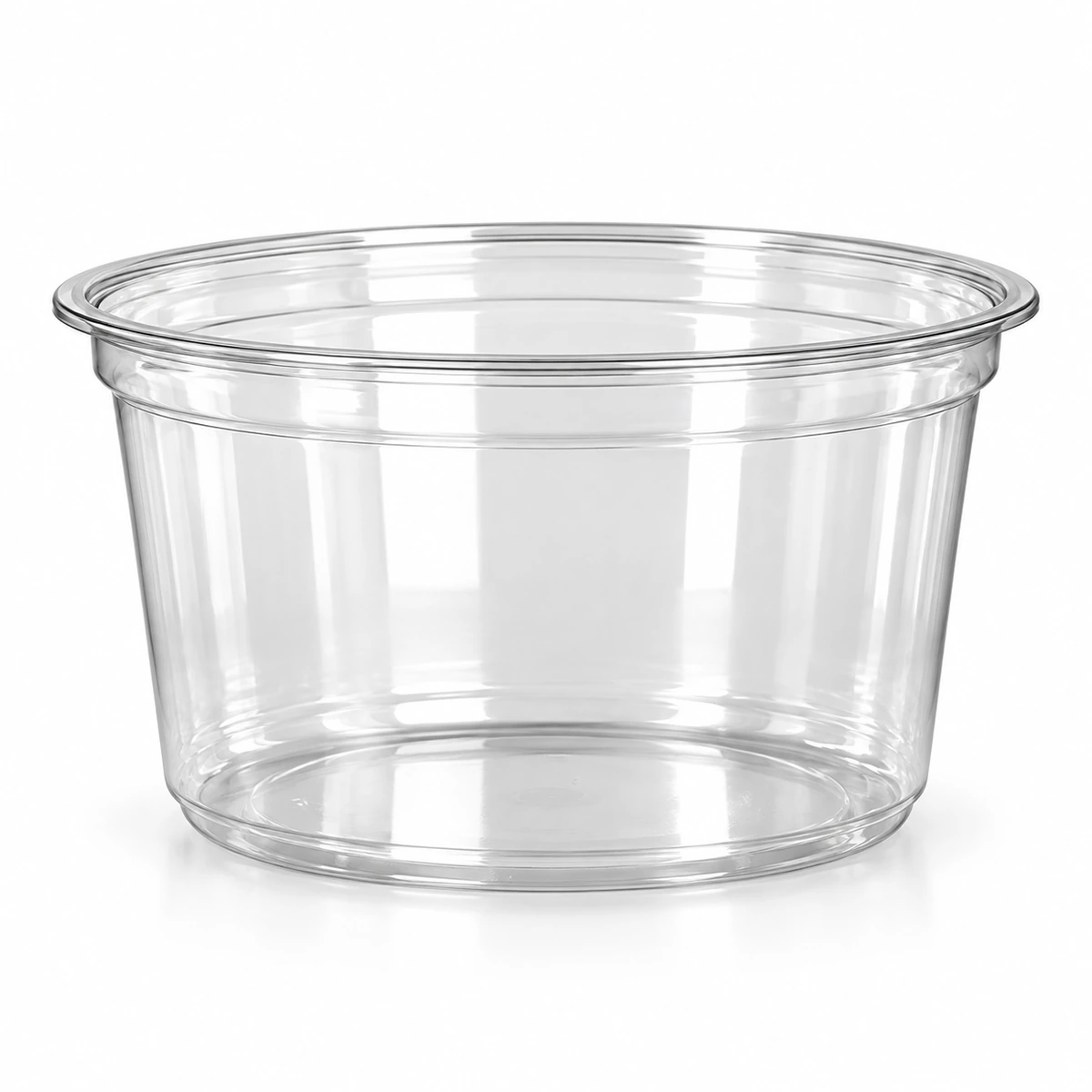 PET117-16oz PET bowl · Clear